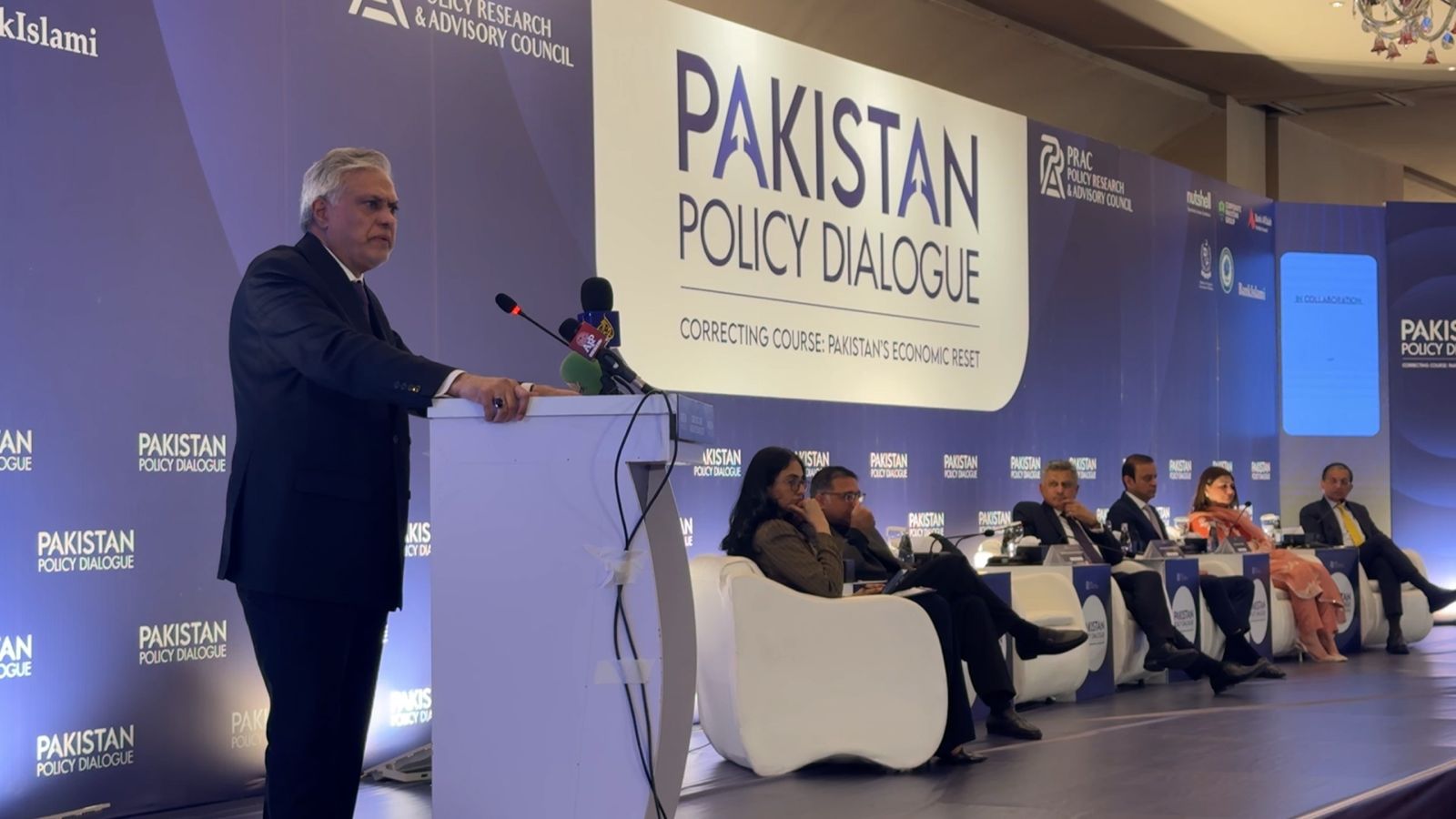 Pakistan leaders highlight stability, reforms at Islamabad policy dialogue